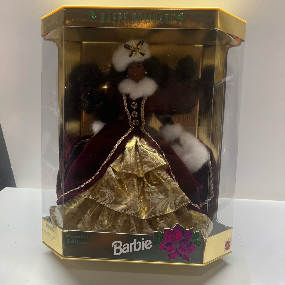 1996 Happy Holidays African American Barbie Special Edition